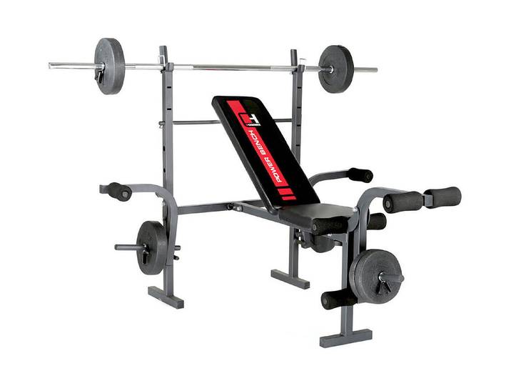 Hammer Hantelbank Powerbench 122 × 142 × 166 cm max. Belastung: 130 kg