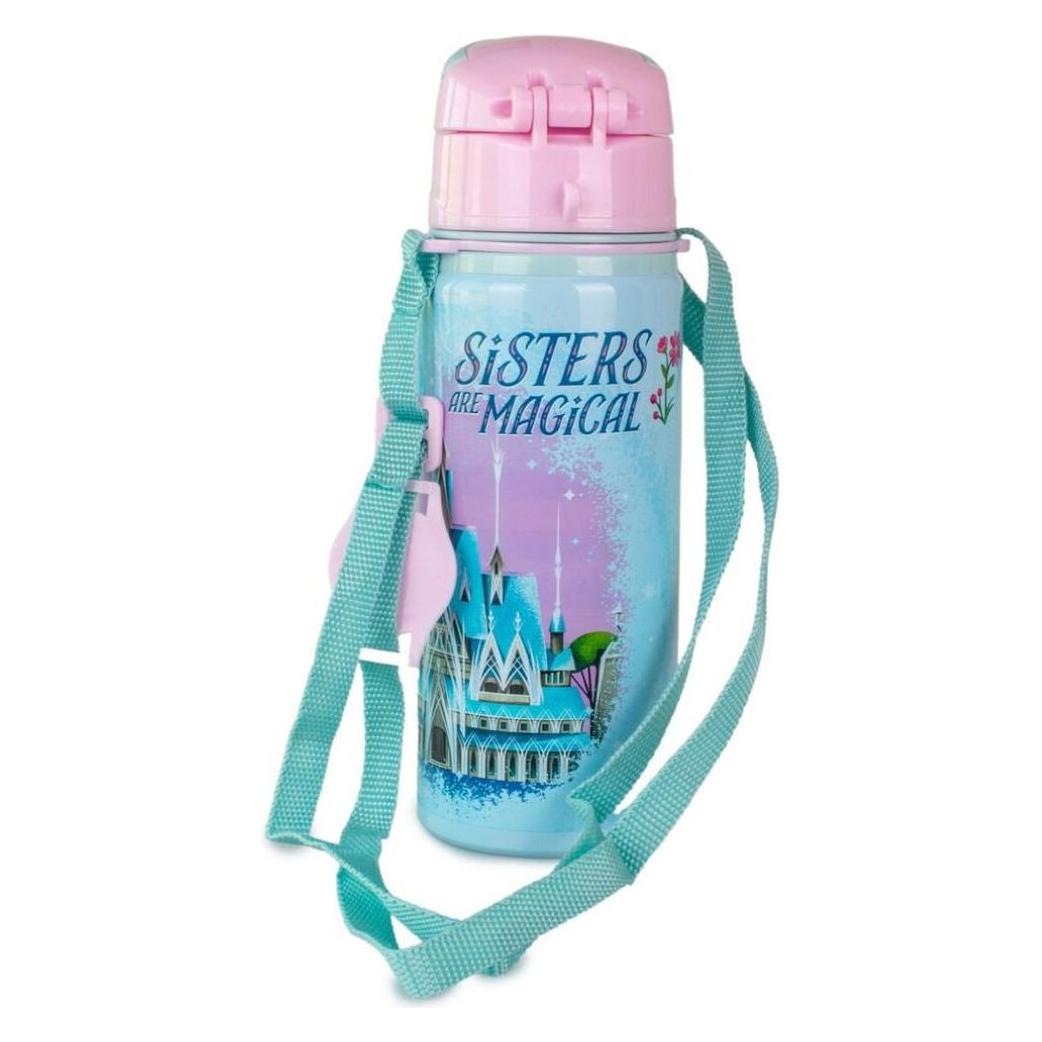Kids Bidon Aluminiowy Z Ustnikiem 600 Ml Elsa Kraina Lodu Frozen Elsa I Anna / Fr50063 (0.60 l) (KIDS)