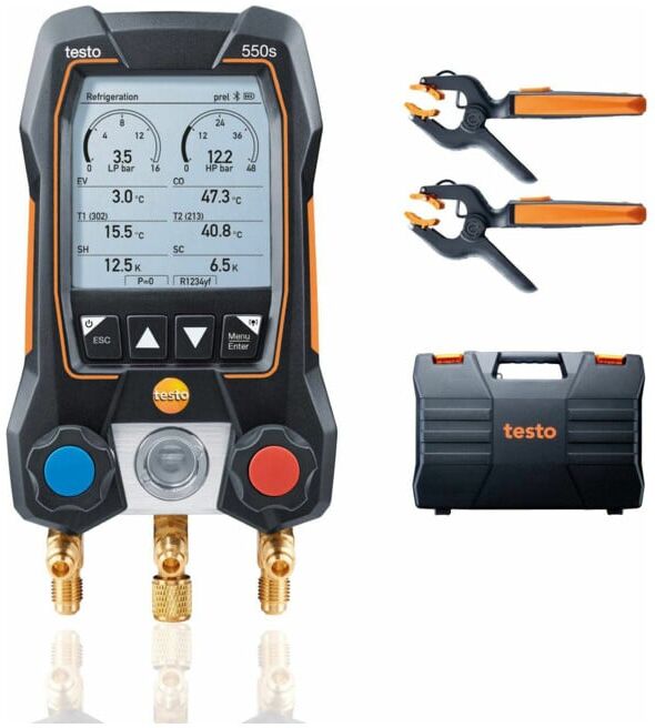 Testo 550s Smart Set Assistant numérique intelligent pour techniciens (0564 5502)