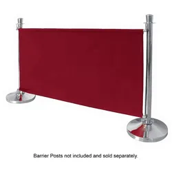Bolero Abschirmwand rot