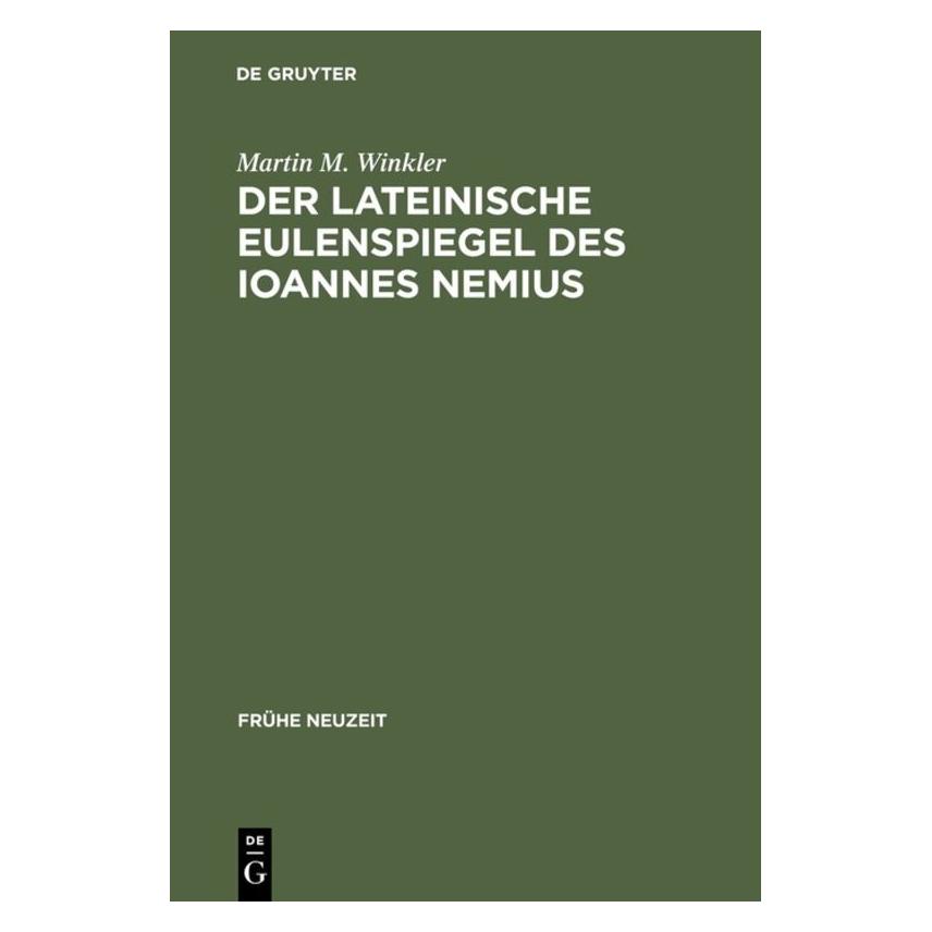 De Gruyter Winkler,M.M.:Latein.Eulenspiegel (Deutsch, Hardcover, Martin M. Winkler) (67825317)