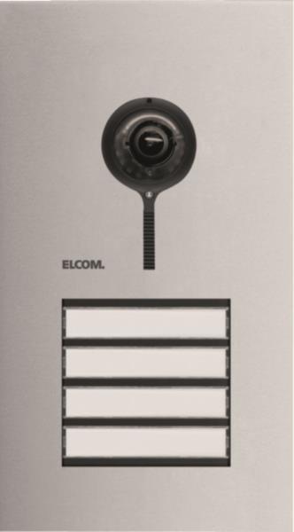 ELCOM Türstation Video 4/1 2D REQ504Y Edelstahl ONE