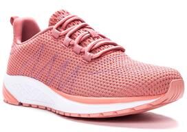 Women's Tour Knit Sneaker by Propet in Dark Pink (Size 7.5 XXW)