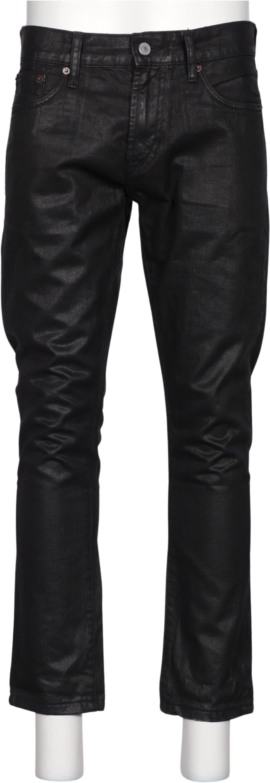 Jean Shop Herren Jeans, Schwarz, Gr. W32, Baumwolle - Second Hand