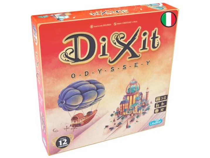 Asmodee Italia, Dixit Odyssey, bordspel, Italiaanse editie, 8005.
