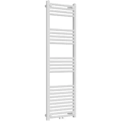 Helloshop26 - Handtuchwärmer-Heizkörper für Badezimmer Stahl 140 x 50 cm weiß