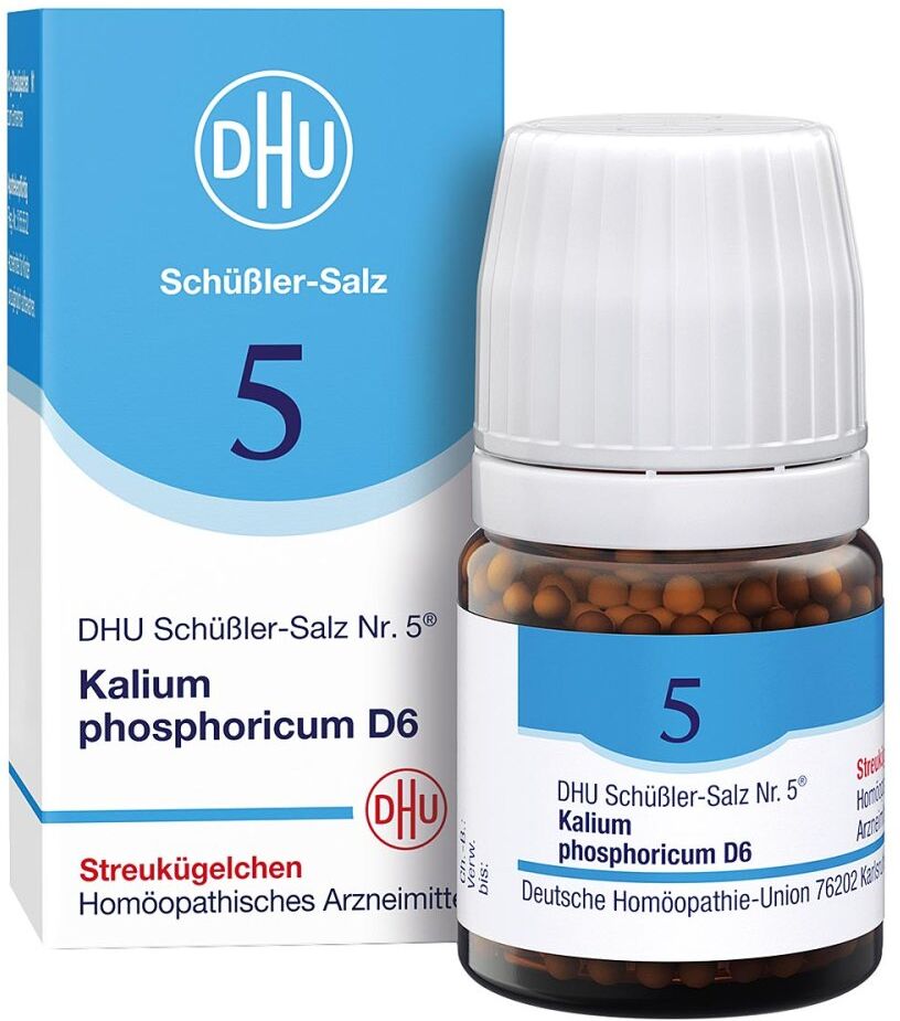 DHU Schüßler-Salz Nummer 5 Kalium phosphorus D6 Globuli