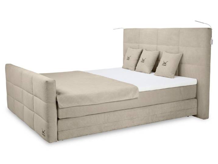 SANSIBAR LIVING Boxspringbett Boxspringbett SANSIBAR BILLUND Box-Spring-Bett Doppelbett