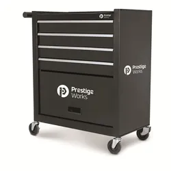 Werkstattwagen PWTOC13, 4 Schubladen, kompakt & belastbar bis 120 kg