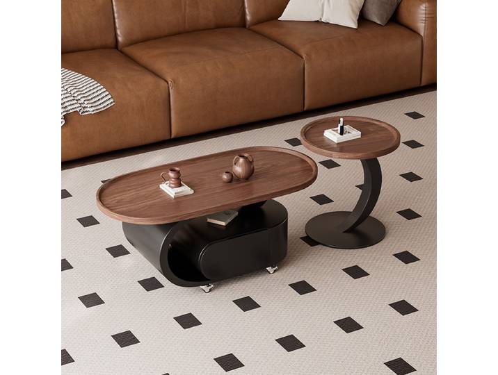 Table basse nordique italienne Design esthétique artistique charmante Table basse Premium luxe Meubles De Maison meubles maison