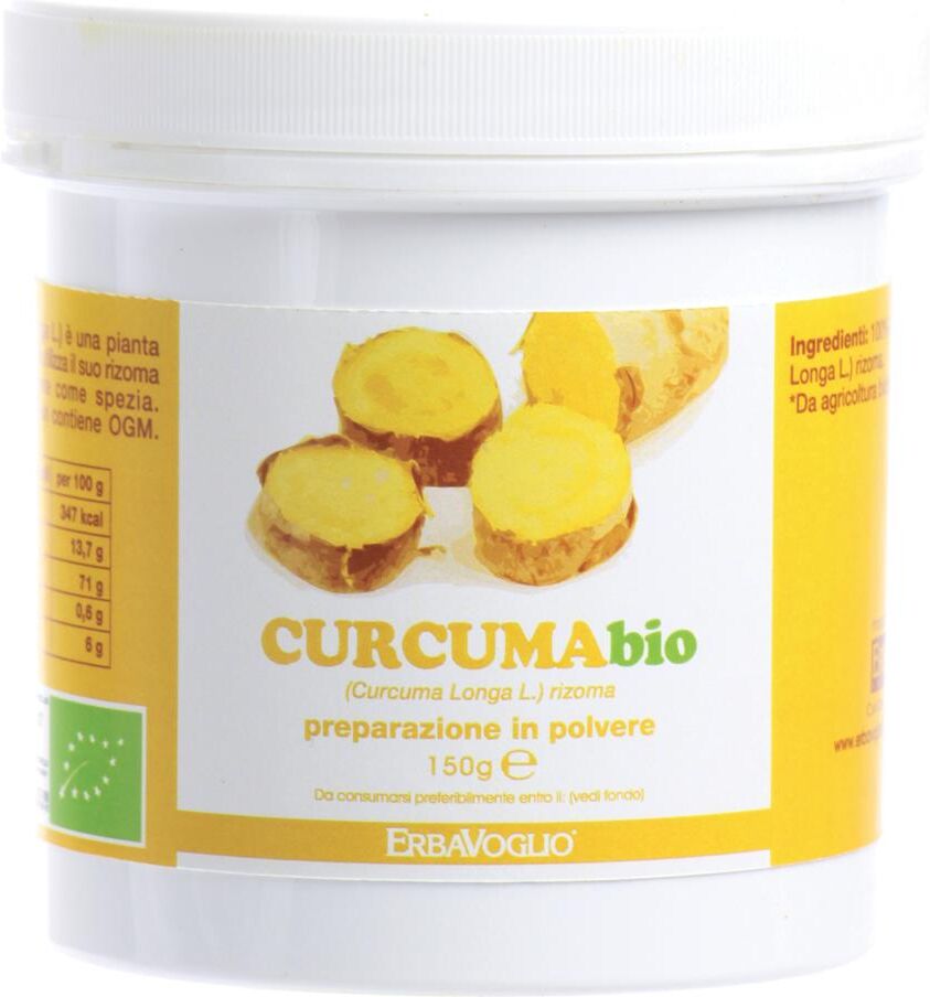 ERBAVOGLIO PRODUCTION Srl CURCUMA POLVERE BIO 150G