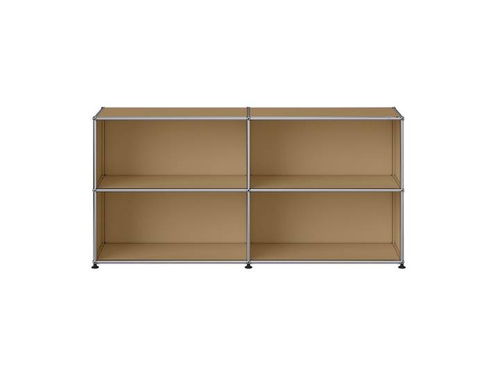 USM Haller Sideboard M67 beige 2-fach breit 4 Fächer offen 152.3x74x37.3 cm