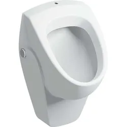 Geberit Renova Urinal Zulauf von oben, Abgang nach hinten oder unten, 235200600, Farbe: Weiß, mit KeraTect