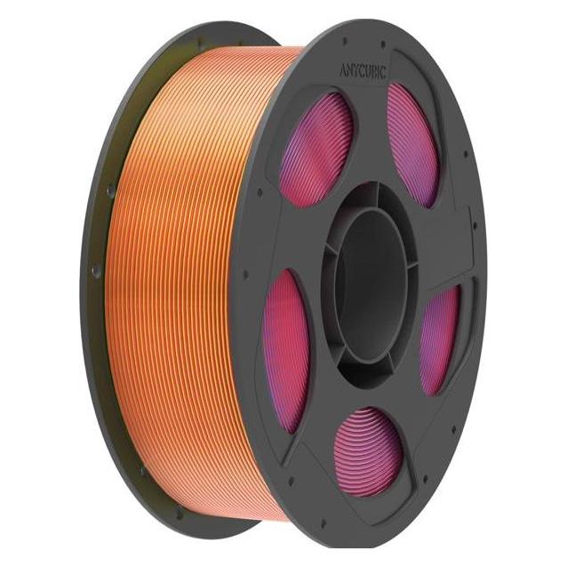 Anycubic PLA Silk Filament Tri-Color: Red Blue Yellow (1000 g, 1.75 mm) (AHSC18-10)