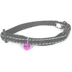 Martin Sellier Glitzer-Nylon-Katzenhalsband (10, Katze, Allgemein), Halsband + Leine
