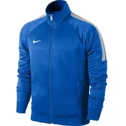NIKE Herren Jacken/Anoraks lg.Arm He/Uni TEAM CLUB TRAINER JACKET, Größe XXL in Blau Blau