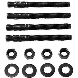Ergotron Attachment Options Hardware Kit for Base (4) concrete stud anchors, 9.5 x 95, 500 g, Monitor Zubehör
