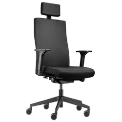 Trendoffice by Dauphin Bürostuhl to-strike comfort mit Nackenstütze, schwarz