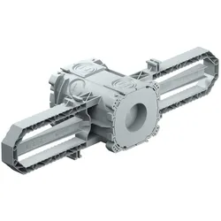 KAISER 9940 Prefix® Beton-Einbaudose 1x1 / Ø 30 mm, für die Befestigung an der Armierung  - 10 Stück
