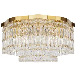Maytoni, Kronleuchter, Dune Deckenleuchte, Deckenlampe 6x E14 Gold-Farbe