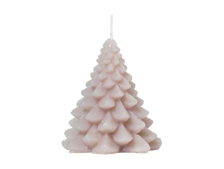 Broste Copenhagen Bougie Granny Christmas tree Ø9 x 10 cm Linen
