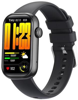 CaseAndConnect "QS50 Bluetooth Calling Smart Watch With 1.47"" HD TFT Display, Fitness Tracker & Health Monitor black"