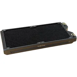 Phobya RAD R27-S280 Black Radiator (140 mm), Wasserkühlung Radiator, Schwarz