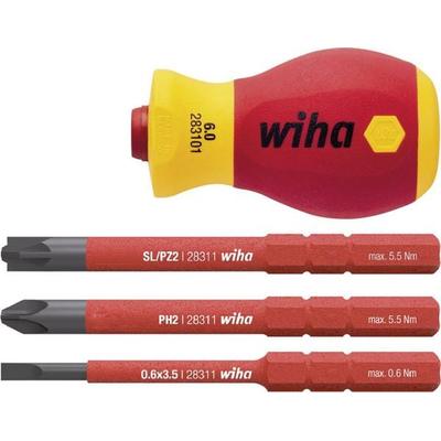 Wiha VDE Umsteckgriff Griff-Durchmesser: 34 mm Passend für (Serie Schraubendreher): Wiha Torque, Wiha slimBit