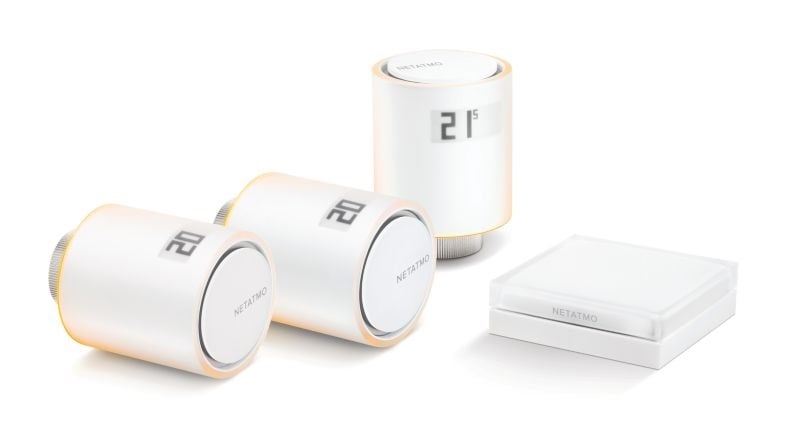 Netatmo Starter Set Smart Heizen mit 3 Thermostaten NEATATMO_HEATING