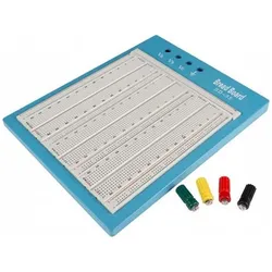 Velleman Qualitativ Hochwertige Steckplatine (Breadboard), Elektronikzubehör + Gehäuse, Weiss