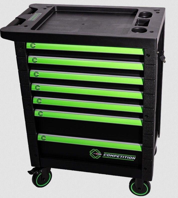 KS Tools COMPETITION Werkstattwagen 119-teilig mit 7 Schubl