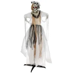 EUROPALMS Halloween Figur Braut, animiert, 170cm