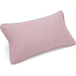 Puff Weave Kissen rosa
