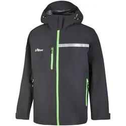U-Power,  Arbeitsjacke Tutendo asphaltgrau / grün XL (XL)