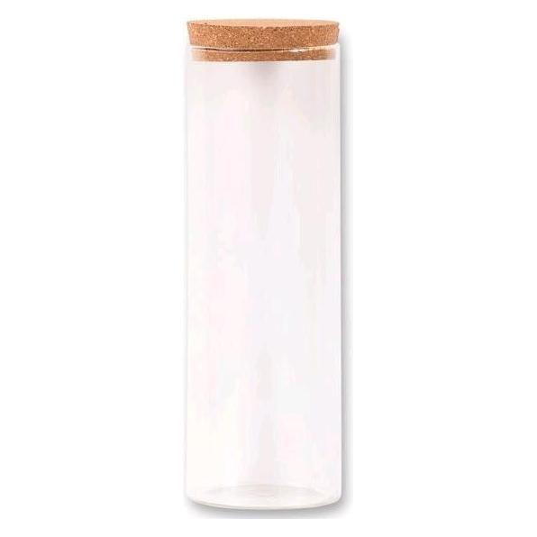 Kesper Vorratsdose Glas mit Korkdeckel ø10x31 cm (1.80 l) (043548)