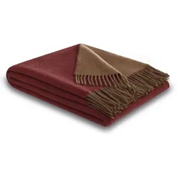 Biederlack Kaschmirplaid pepper-cashew 150x200 cm