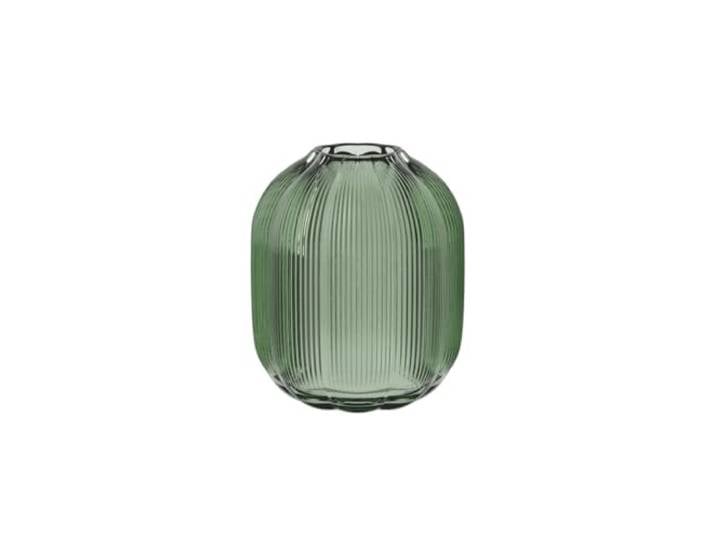 Villeroy & Boch - Fleur Vert Vase\, résistant au Lave-Vaisselle\, soufflé à la Bouche\, Fait Main\, décoratif en Verre Vert\, Design Floral\, décoration Appartement