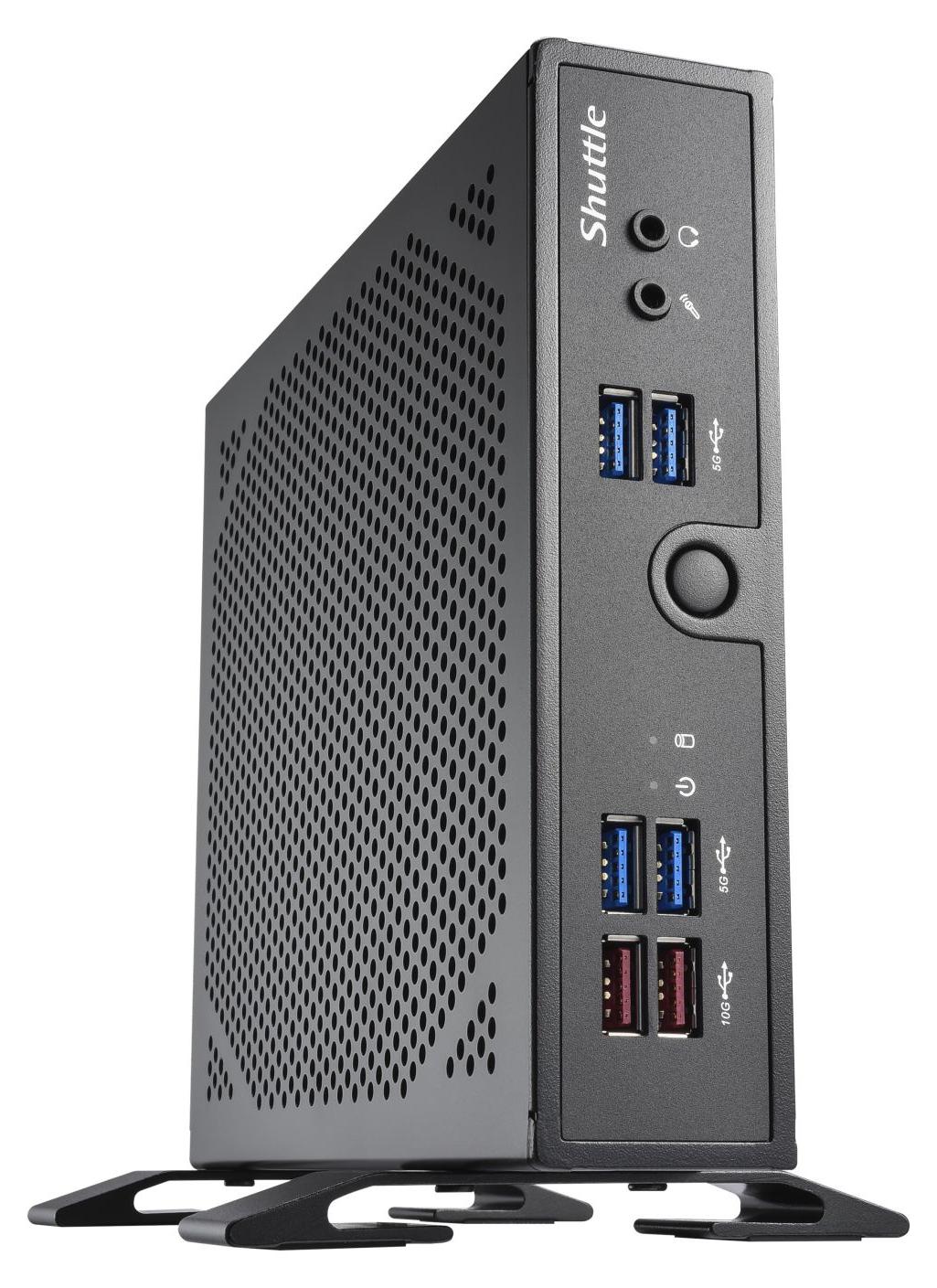 Shuttle XPC slim PC Barebone DS50U mit 8 GB DDR5 inklusive, Aktionsbundle, zeitlich begrenztes , 1,3L Größe PC, Mini-PC Barebone, Intel SoC, DDR5-SDRAM, PCI Express, Serial ATA III, 90 W