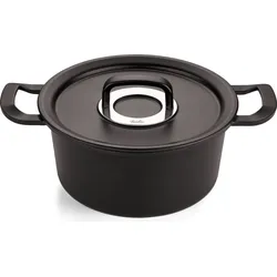 Original Profi Collection Gusseisen Topf 4,3 L, schwarz