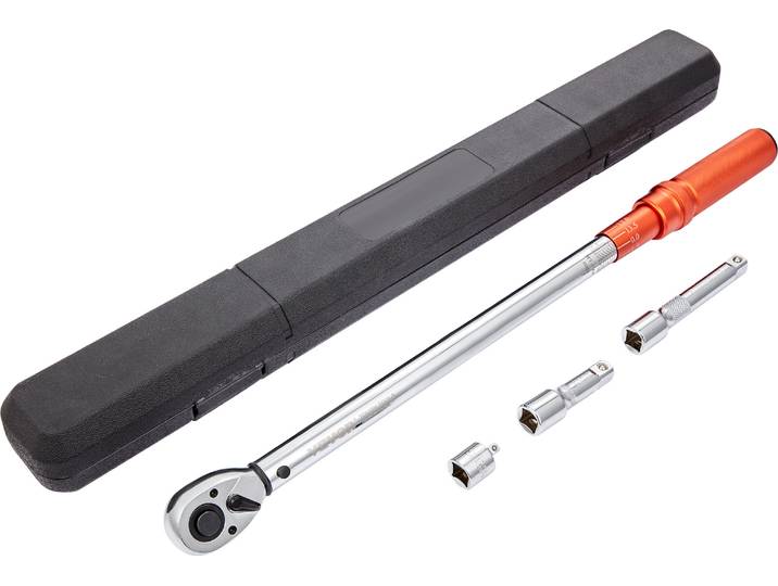 VEVOR Jeu de clés dynamométriques Réglable 34-340N.m 1/2 pouce Douilles auto