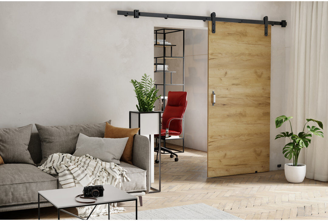 Brayden Studio Door Brown 86cm x 205cm