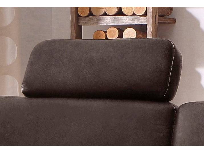 Sofa-Kopfstütze GOODPRODUCT Borkum, B: 52cm , braun (dunkelbraun), B:52cm H:22cm, Holzwerkstoff, Kopfstützen, Sofa-Kopfstütze