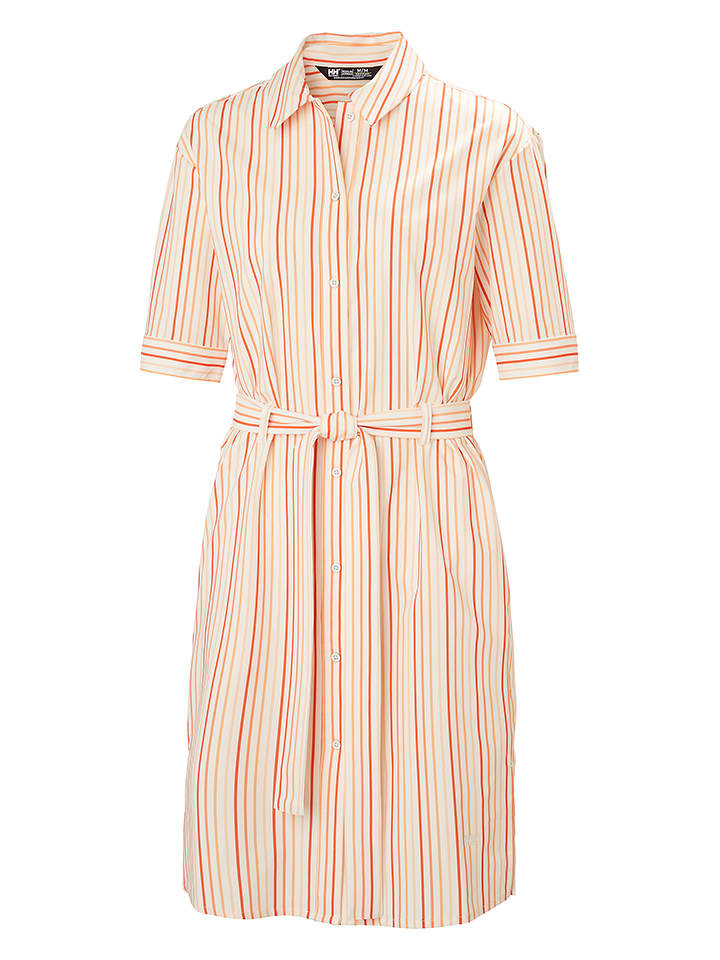 Helly Hansen Kleid "Thalia" in Beige/ Rot - M