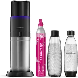 SodaStream E-Duo, Wassersprudler, Schwarz