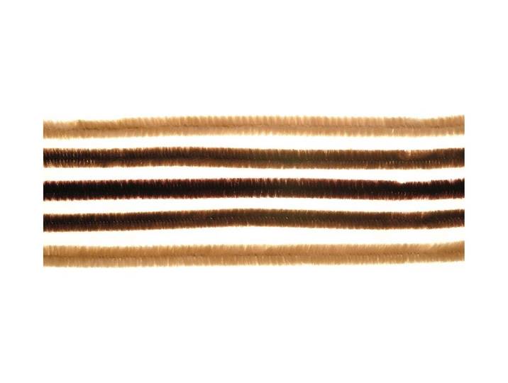 Biegeplüsch Mix 10 St, 50 cm Brauntöne