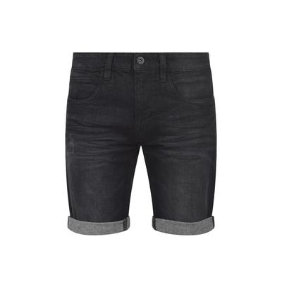 Jeansshorts INDICODE "Jeansshorts IDQuentin", Herren, Gr. M, N-Gr, schwarz, Obermaterial: 98% Baumwolle CO. 2% Elasthan EL., Jeans Jeansshorts