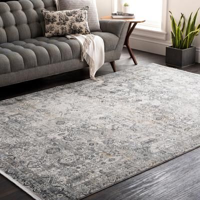Livabliss Layle Vintage Medallion Area Rug