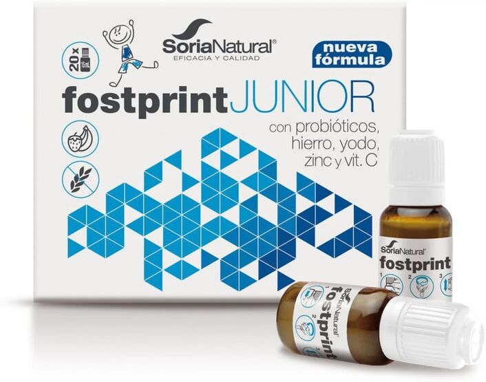 Soria Natural Fostprint Junior 15 ml 20 Viales Fresa