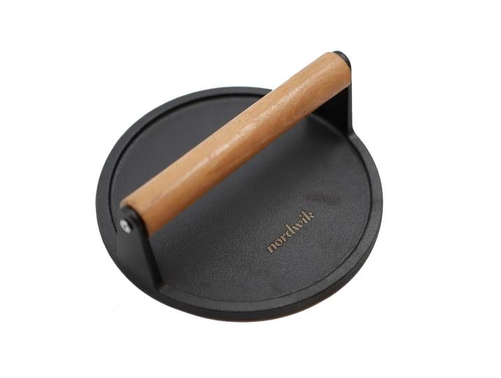 Nordwik Presse à hamburger Smash Burger 18 cm Fonte