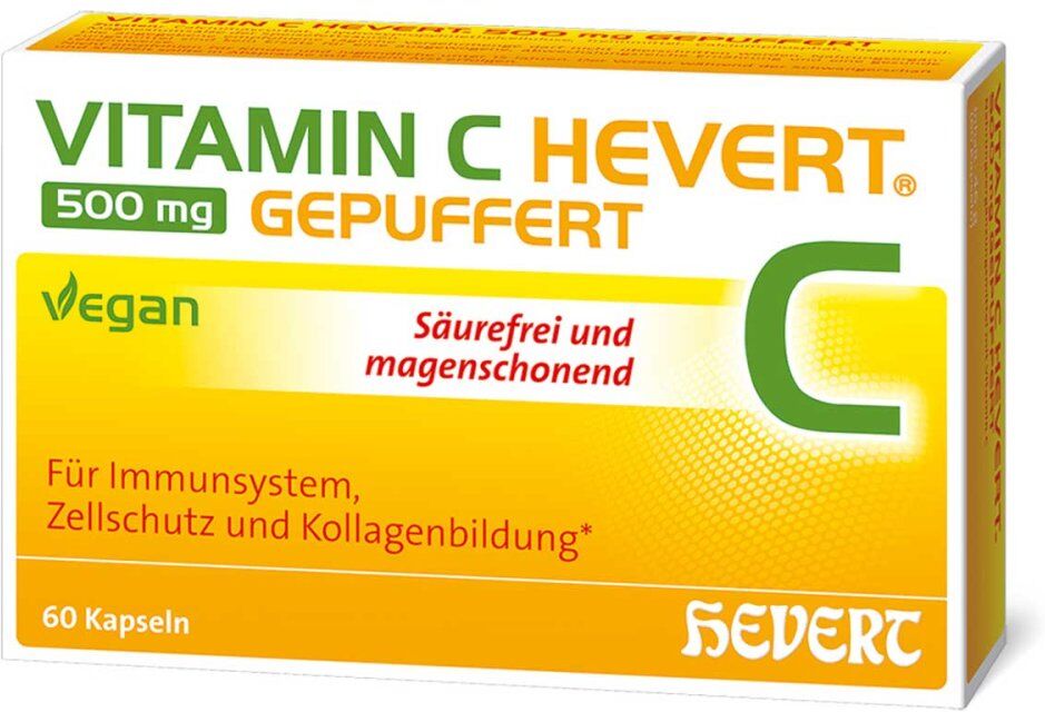 Vitamin C Hevert 500 Mg Gepuffert Kapseln